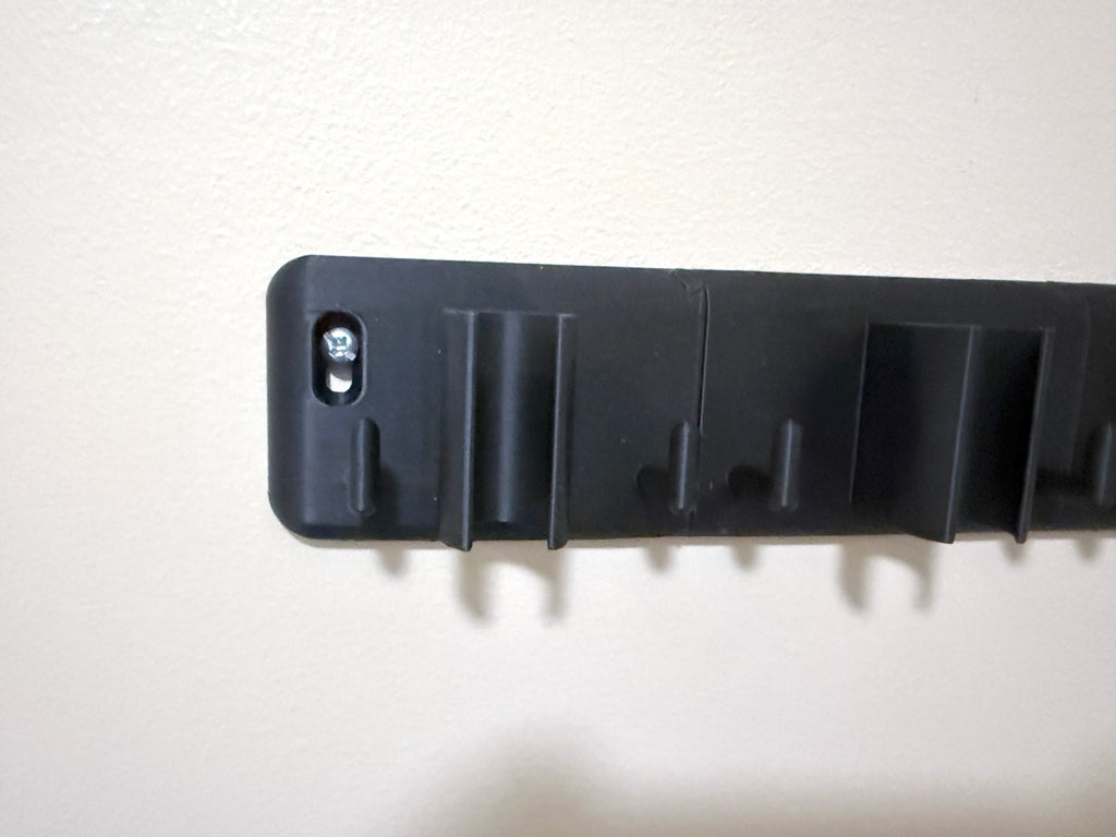Wall Mounted Broom & Mop Holder | Cleaning Tool Organizer | Garage & Laundry Storage