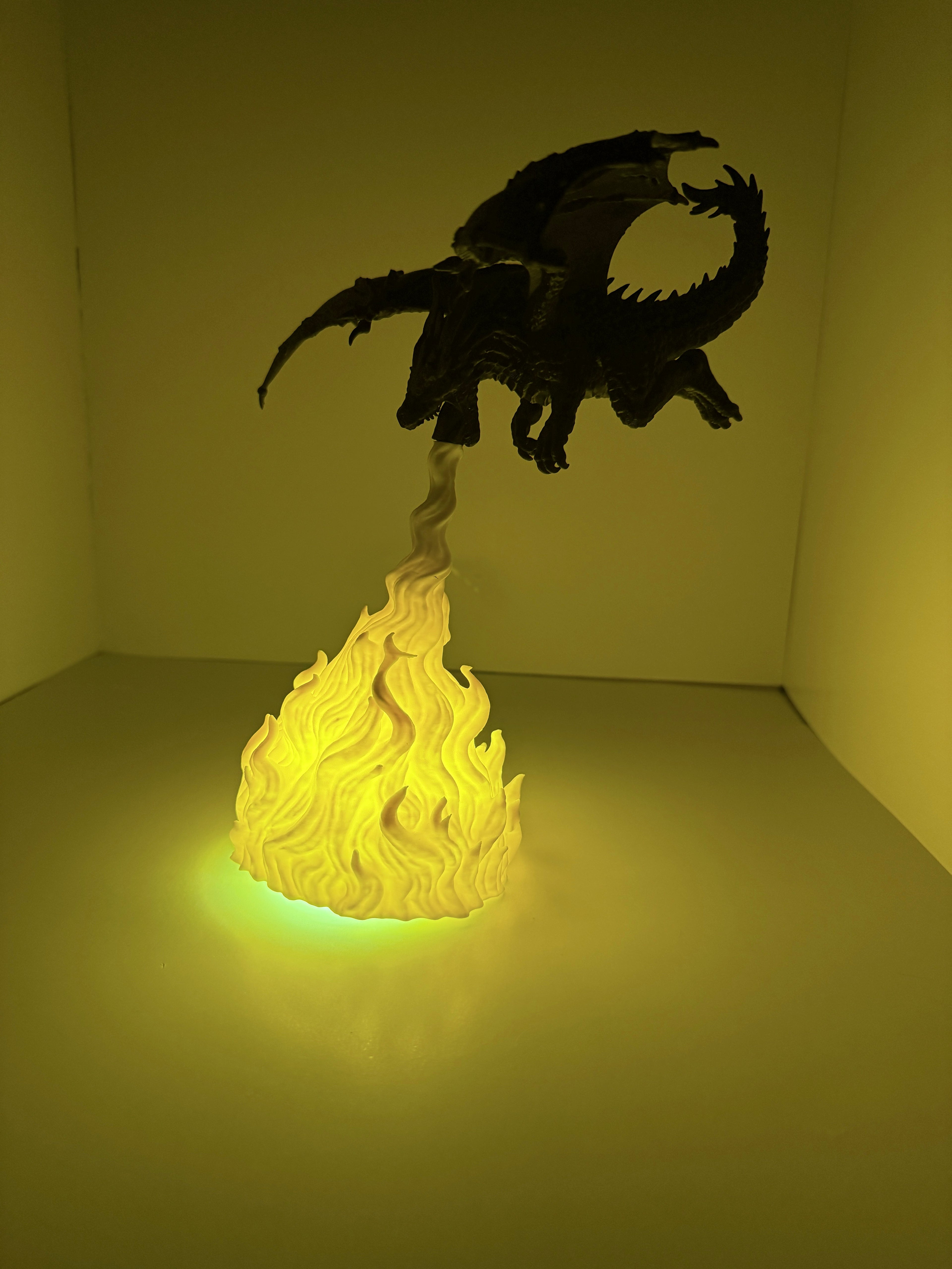 Inferno Dragon LED Display