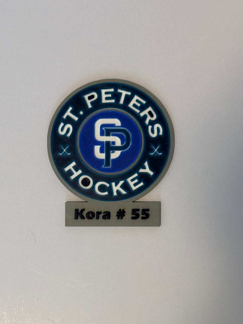 Custom 3D Printed sports Bag Tag