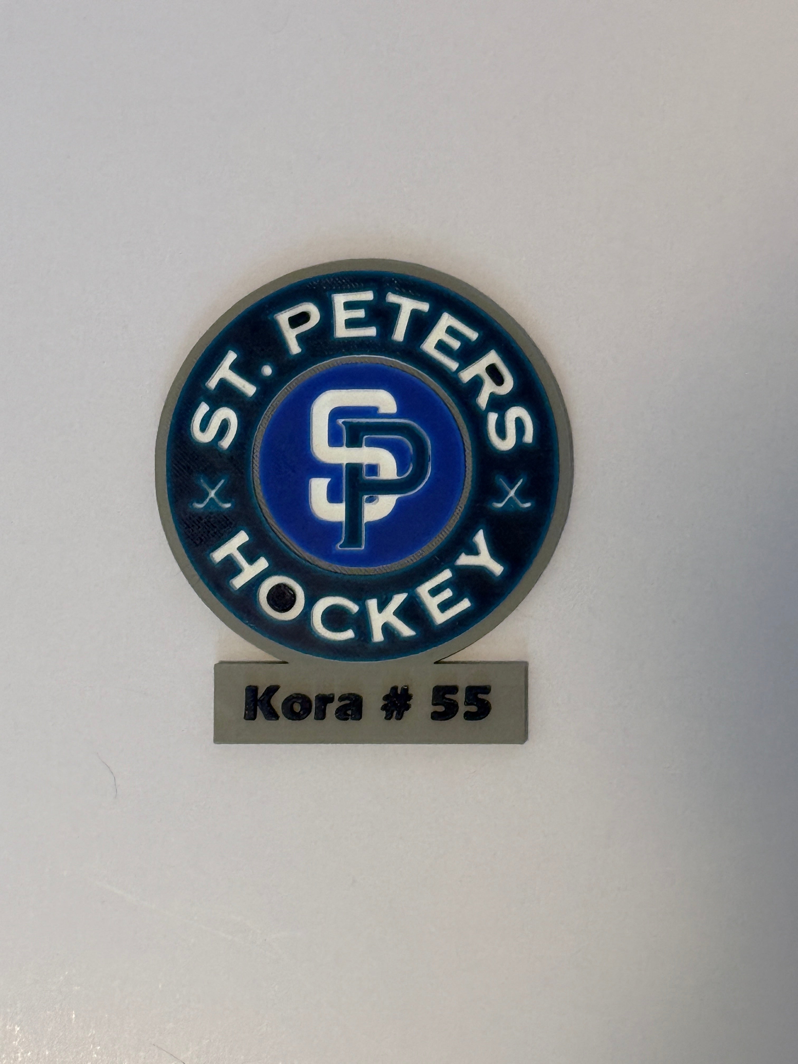 Custom 3D Printed sports Bag Tag