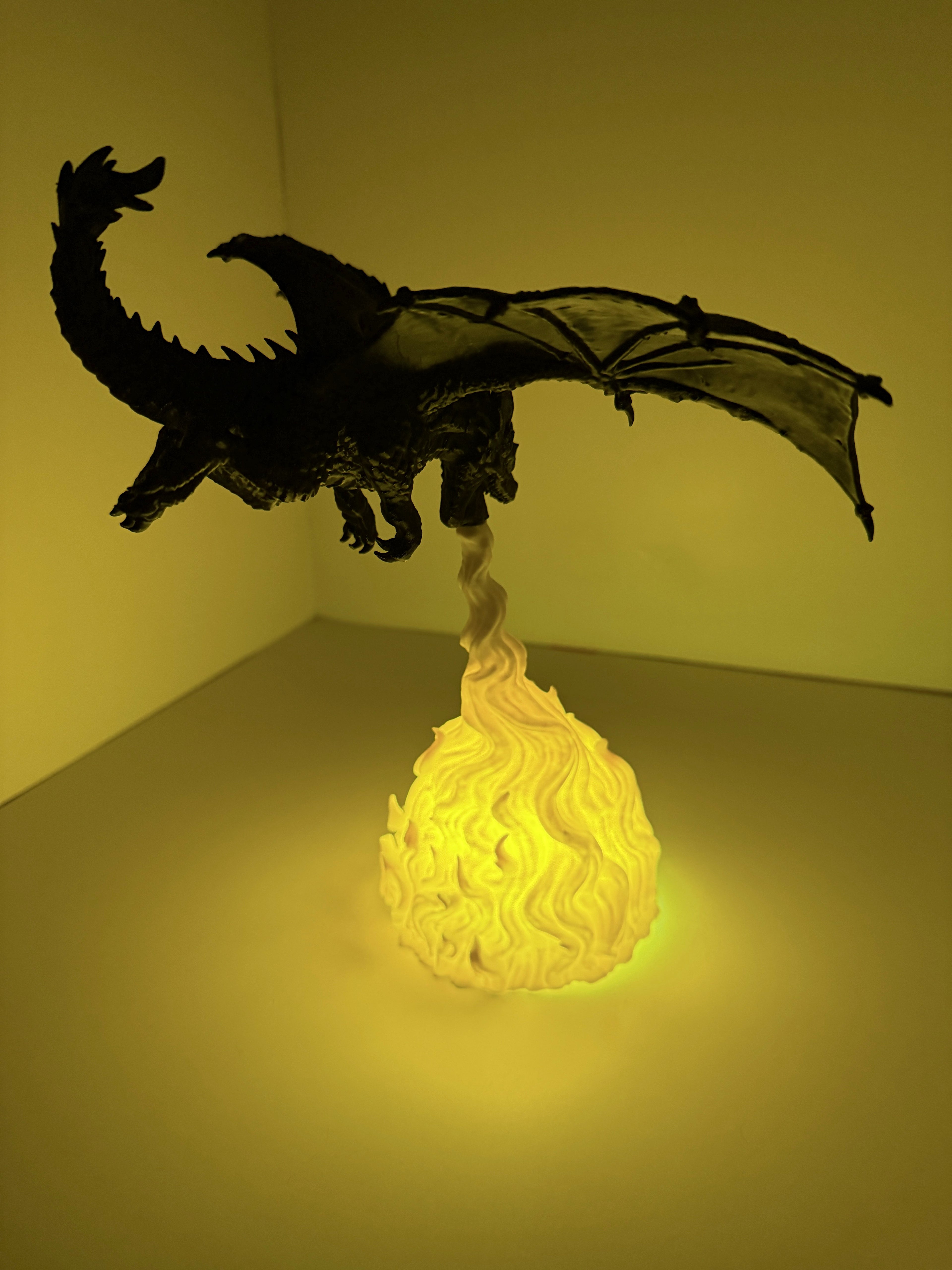 Inferno Dragon LED Display