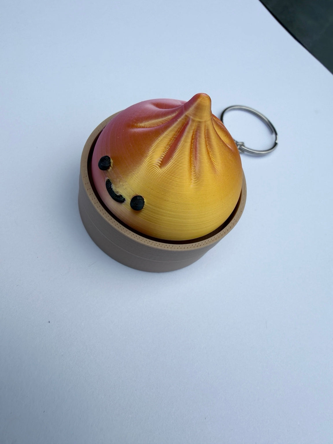 3D Printed Dumpling Fidget | Cute Clicker Toy | Sensory Desk Toy