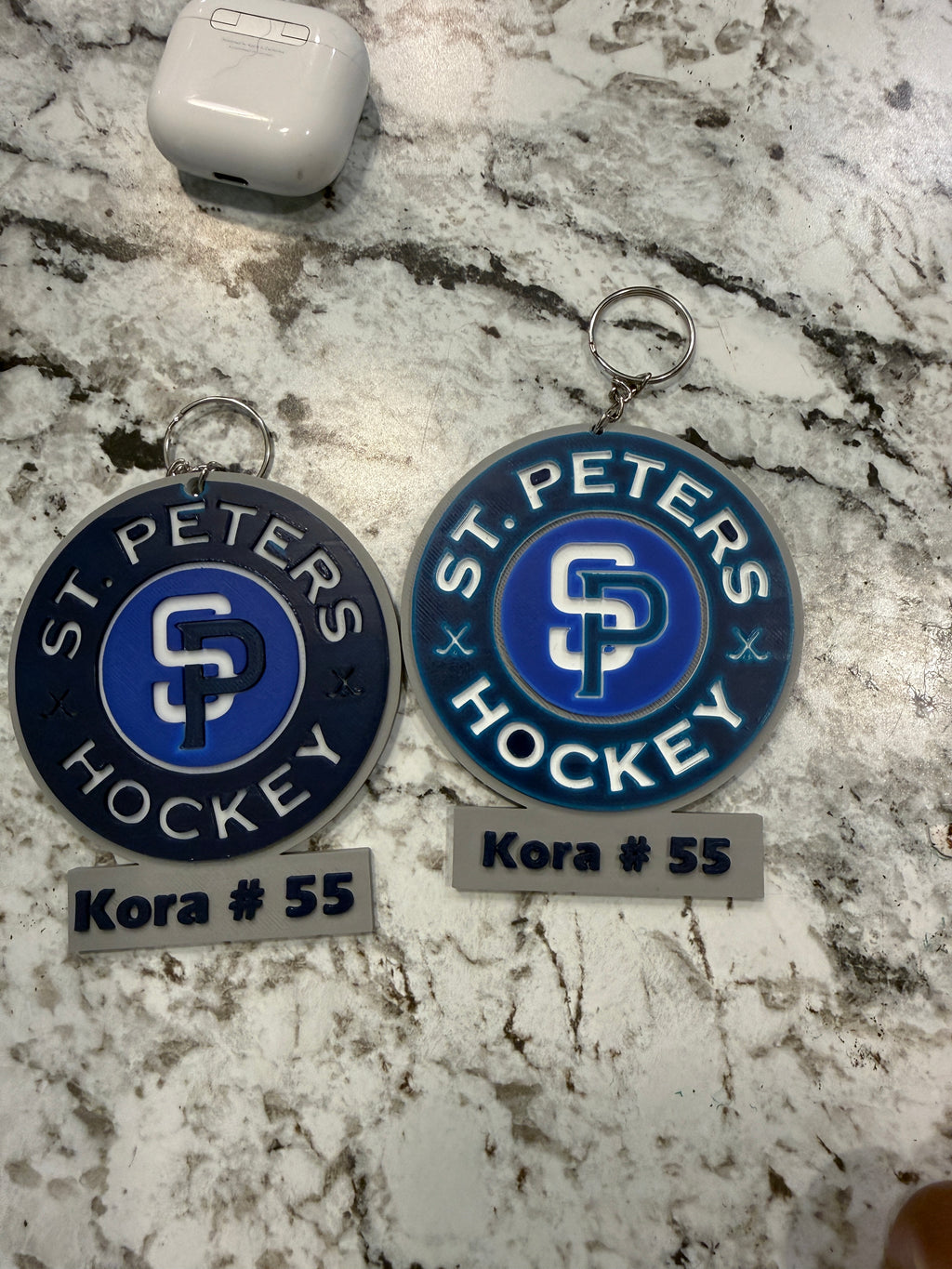 Custom 3D Printed sports Bag Tag