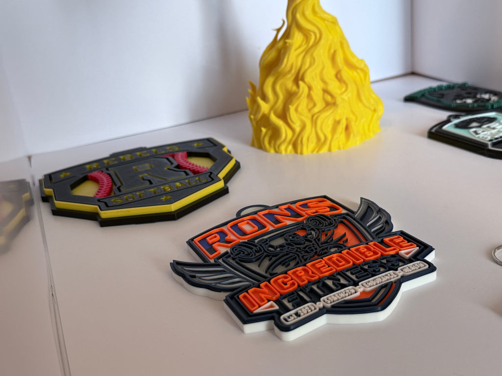 Custom 3D Printed sports Bag Tag