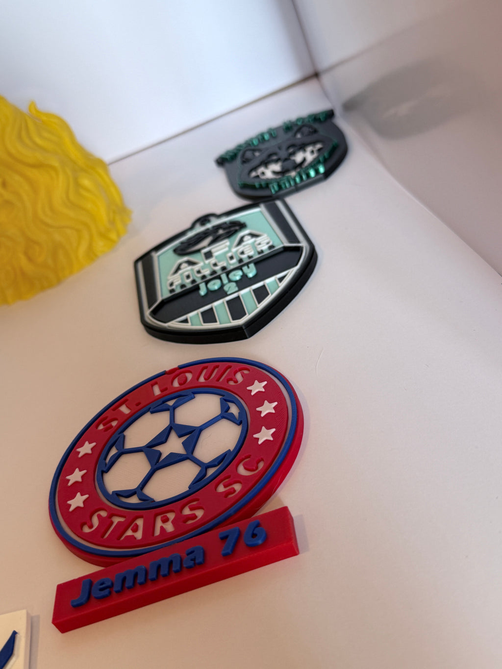 Custom 3D Printed sports Bag Tag