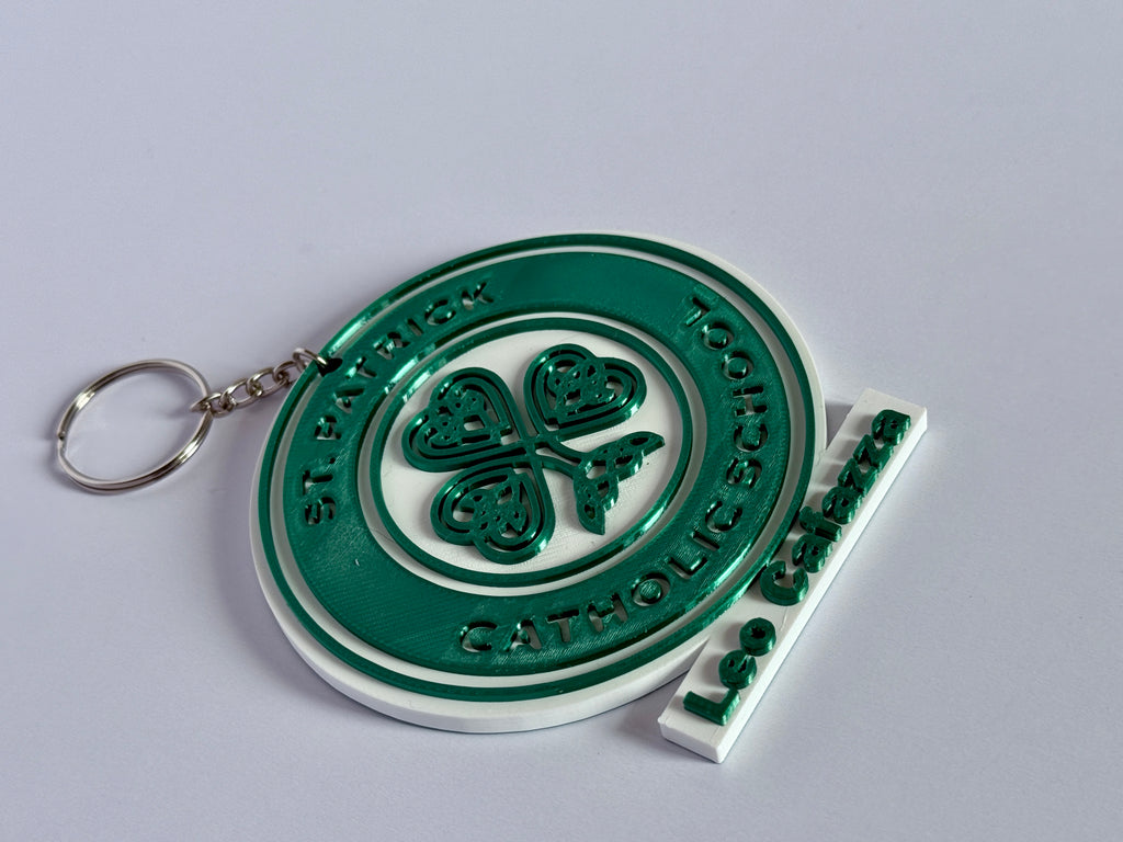 Custom 3D Printed sports Bag Tag