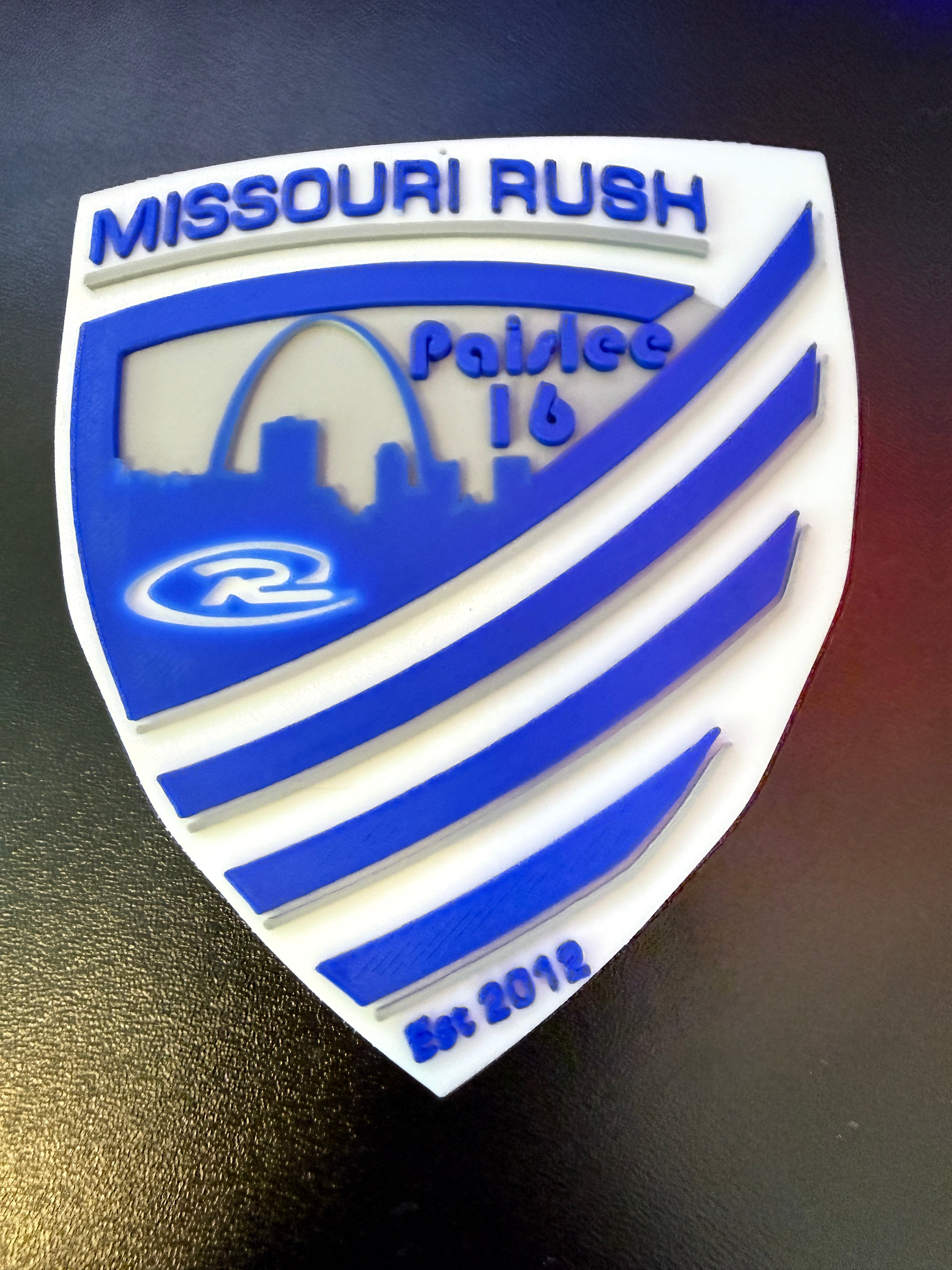 Custom 3D Printed sports Bag Tag