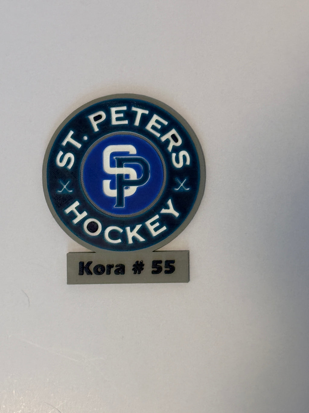 Custom 3D Printed sports Bag Tag