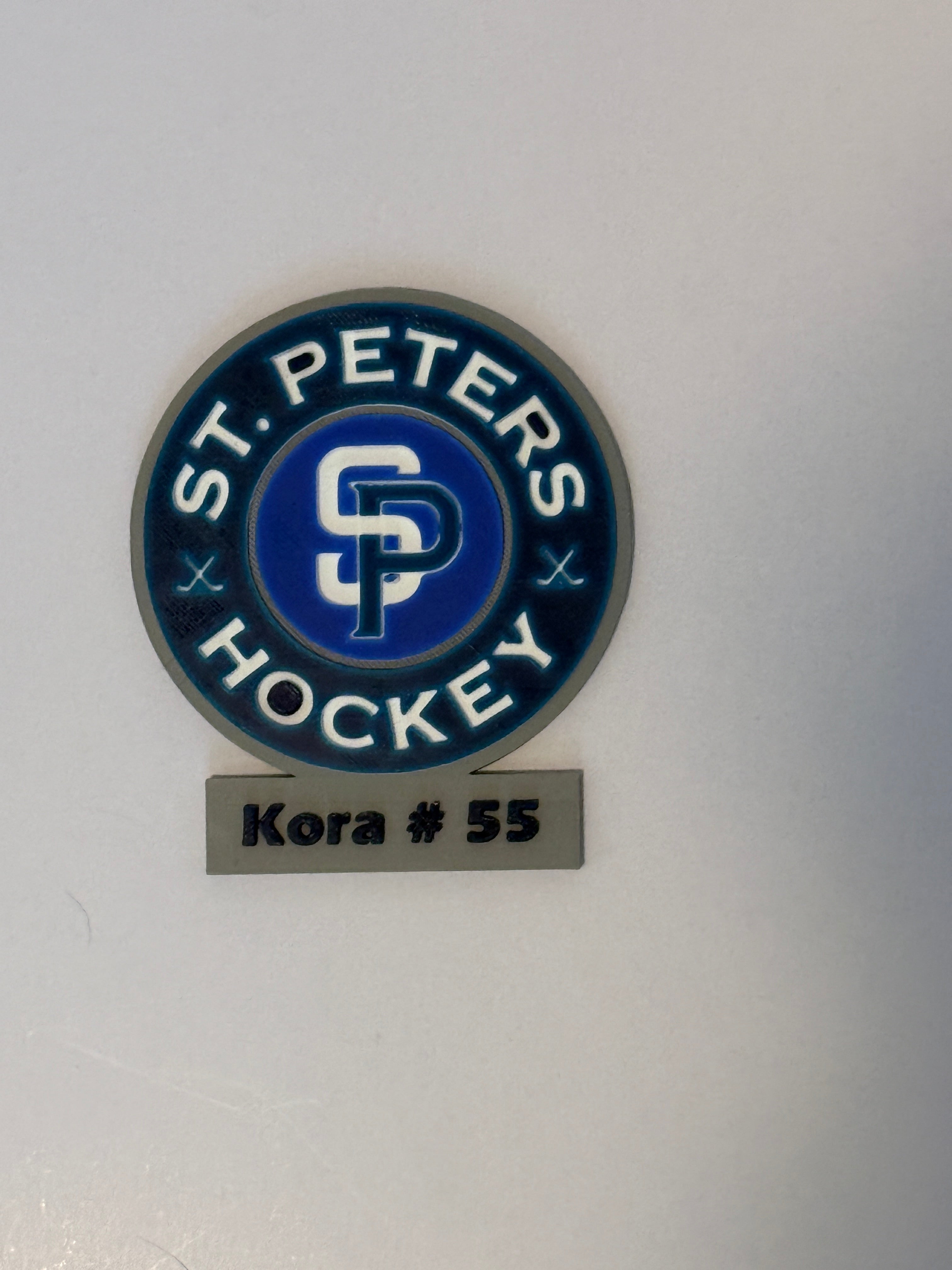Custom 3D Printed sports Bag Tag