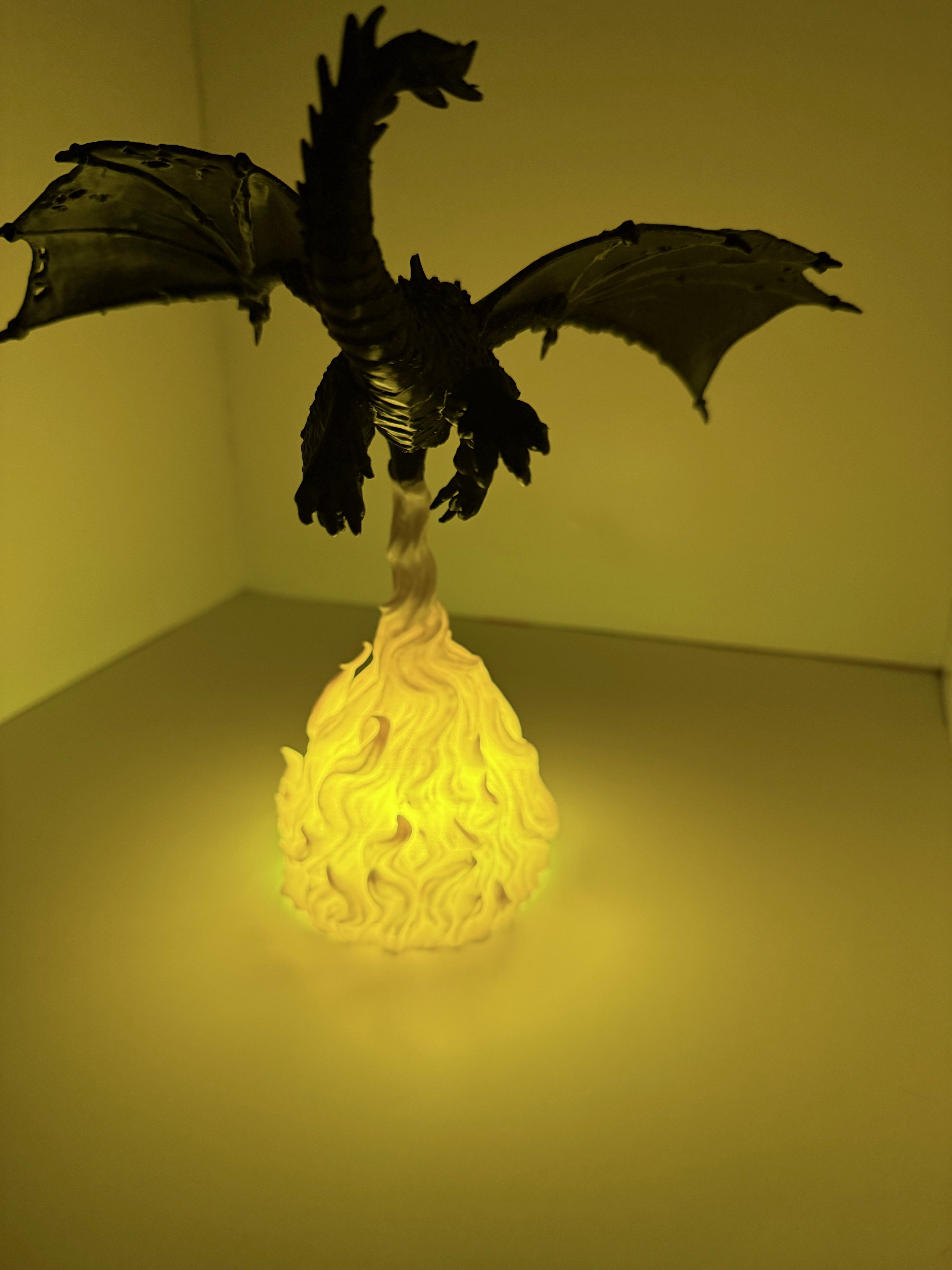 Inferno Dragon LED Display