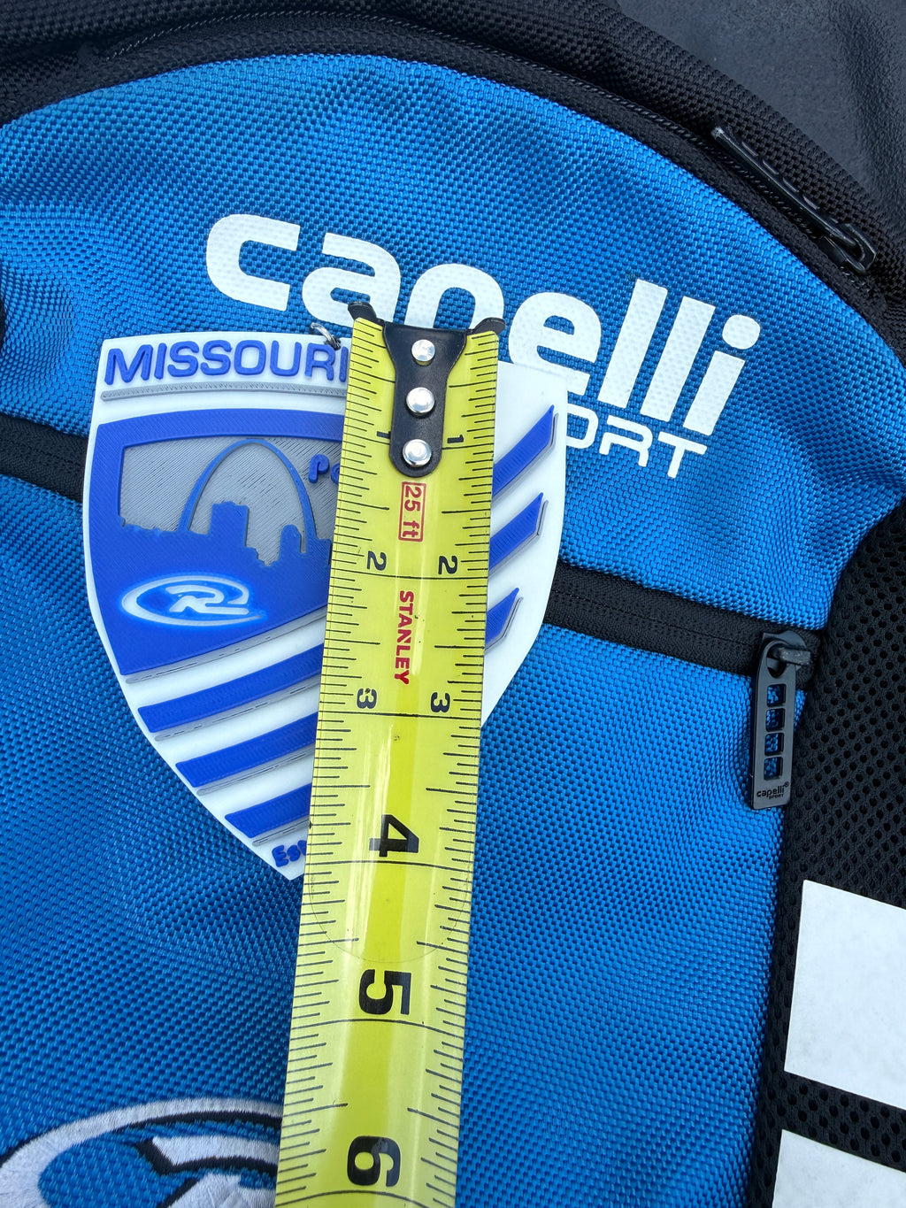 Custom 3D Printed sports Bag Tag