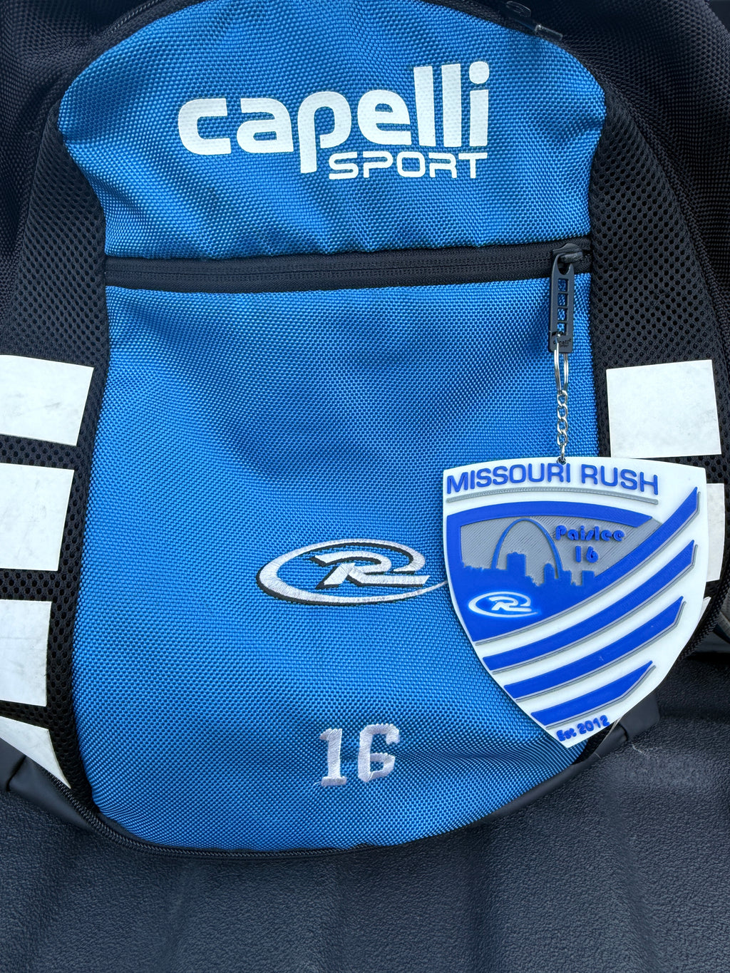 Custom 3D Printed sports Bag Tag