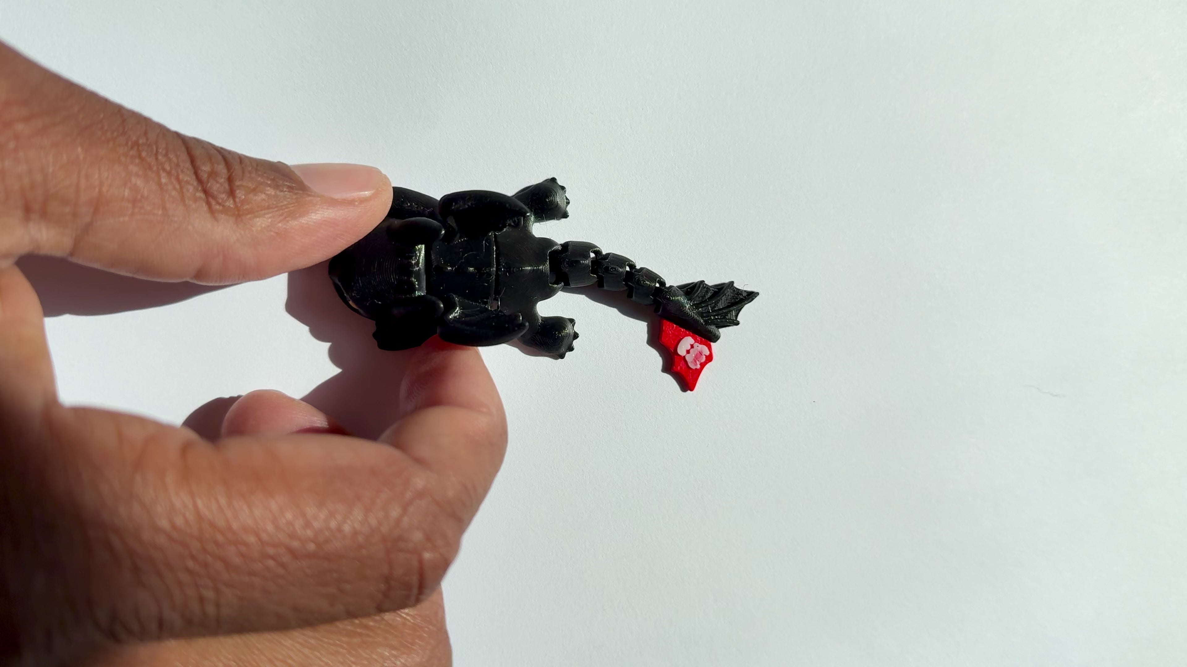 Toothless Inspired Dragon – 3D Printed Flexi Dragon