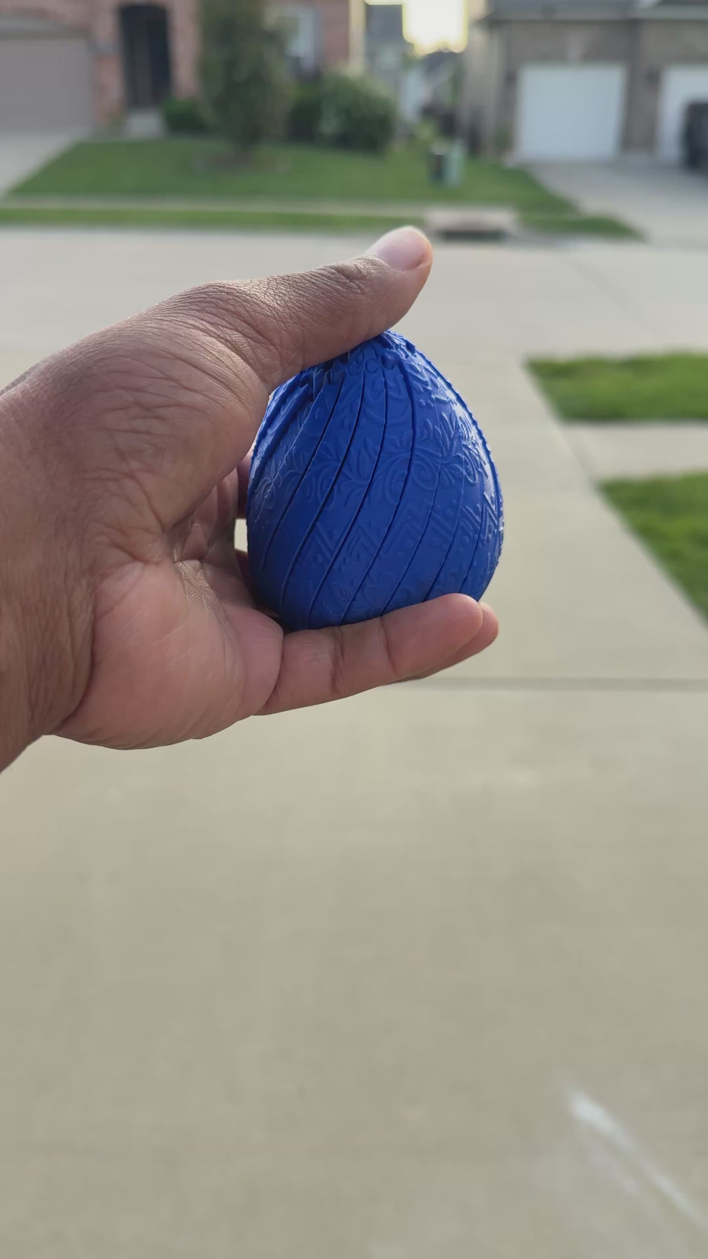 Transforming Infinity Egg Fidget | 3D Printed Sensory Toy